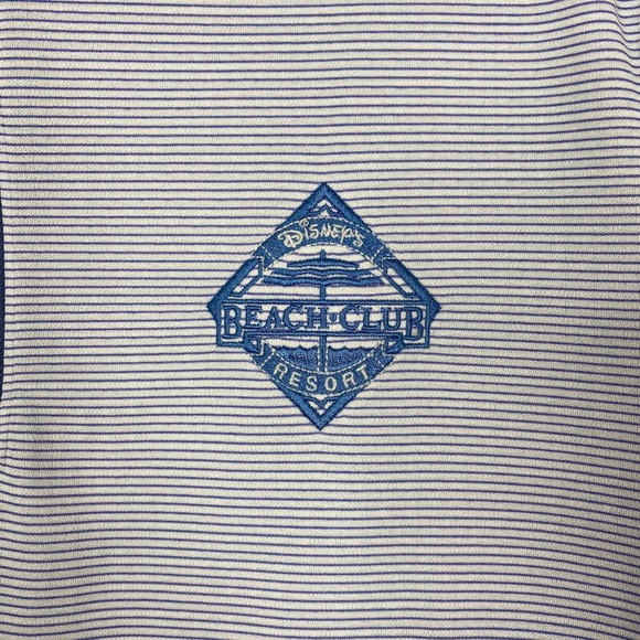 Vineyard Vines Performance Shirt Mens M Sankaty 1/4 Zip Disney Beach Club Resort - Picture 3 of 12